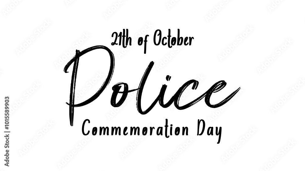 Police Commemoration Day Text Animation. Great for Police Commemoration Day Celebrations with transparent background, for banner, social media feed wallpaper stories Police Commemoration Day Text Animation. Great for Police Commemoration Day Celebrations with transparent background, for banner, social media feed wallpaper stories