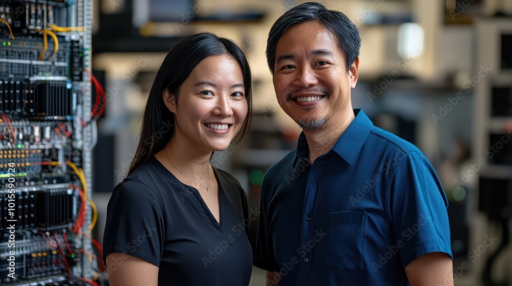 East Asian and Pacific Islander professionals leading the charge in hardware engineering, creating high-performance systems for modern computing