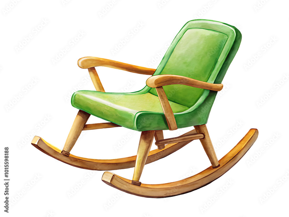 rocking chair isolated on transparent background rocking chair isolated on transparent background