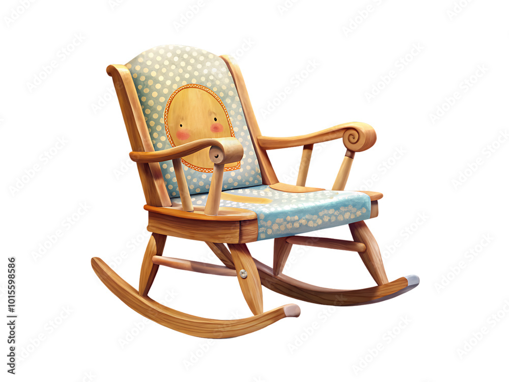 rocking chair isolated on transparent background rocking chair isolated on transparent background