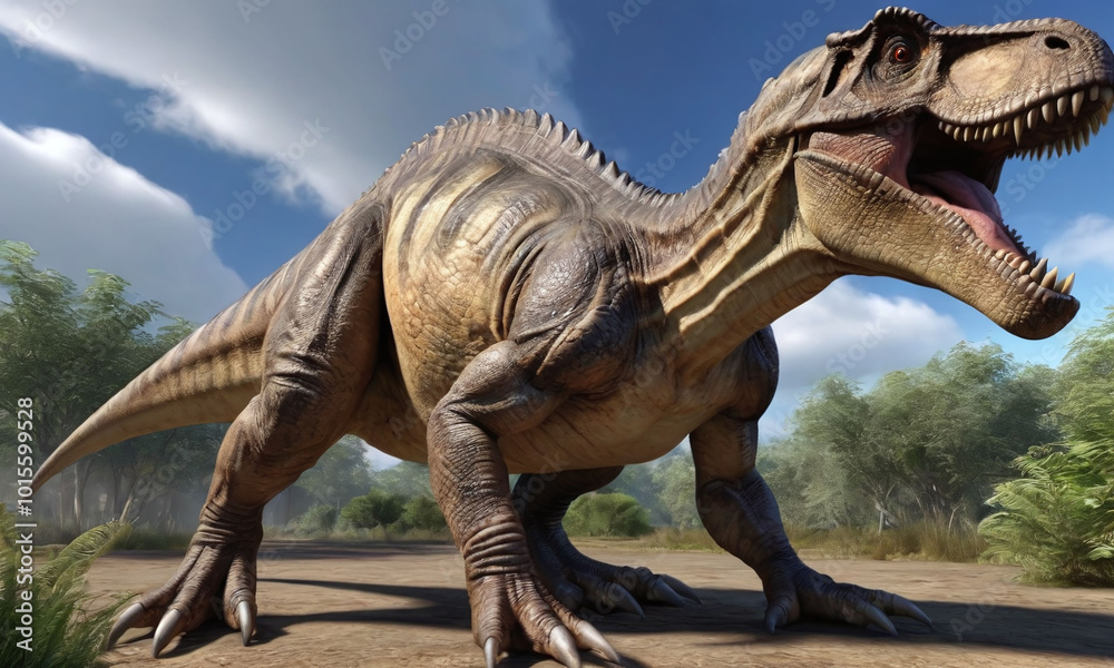 Fototapeta premium t rex dinosaur