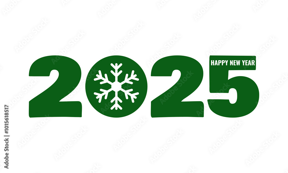 2025 happy new year poster, greeting card or social media post template, white background vector illustration 2025 happy new year poster, greeting card or social media post template, white background vector illustration