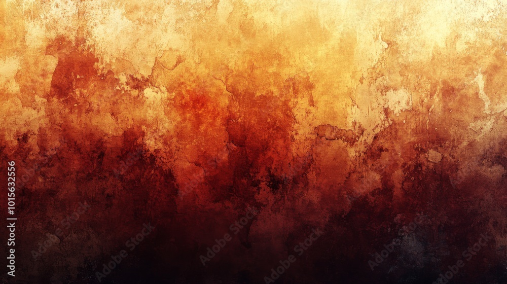 Obraz premium Abstract Grunge Background with Orange and Brown Hues