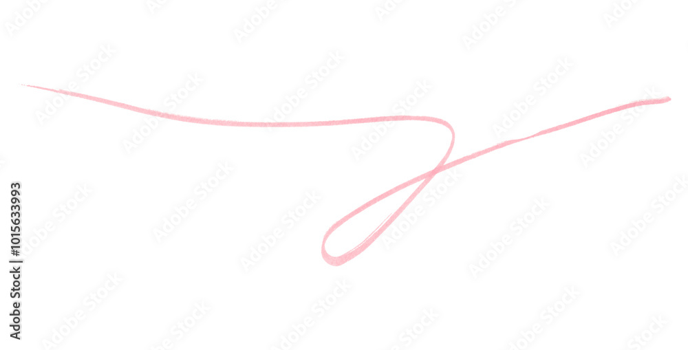Pink pencil strokes on transparent background. Pink pencil strokes on transparent background.