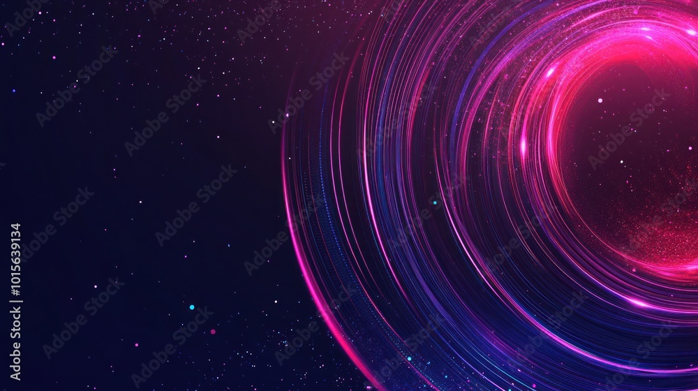 Abstract Cosmic Vortex Abstract Cosmic Vortex