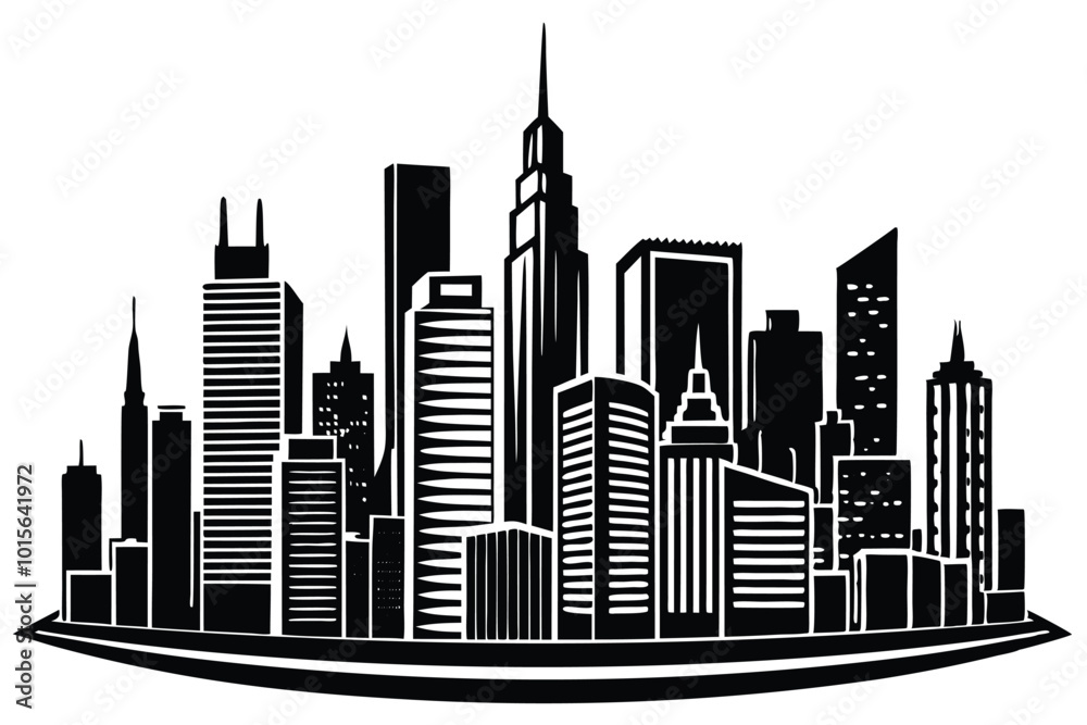 city silhouette land scape city.eps city silhouette land scape city.eps
