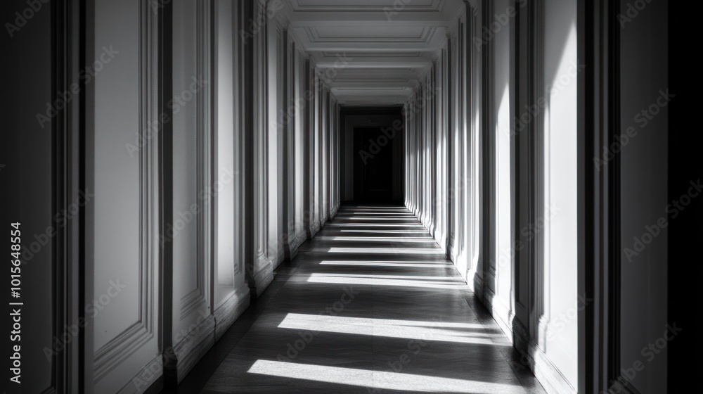 Sunbeams in a Long Corridor Sunbeams in a Long Corridor