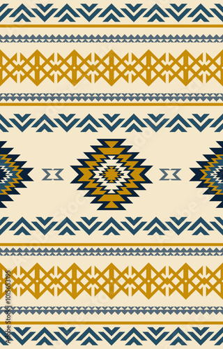 Carpet pattern. Seamless geometry. Western handmade saddle blanket rug pattern, Aztec,