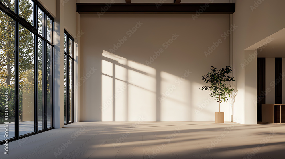 AI creating unique lighting and shadow effects in a virtual room layout, enhancing the design, AI lighting design, interior design innovation AI creating unique lighting and shadow effects in a virtual room layout, enhancing the design, AI lighting design, interior design innovation