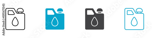 fuel icon set illustration logo
