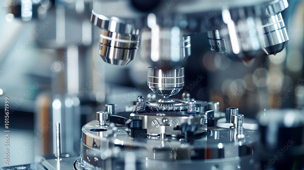 Close-up macro shot of scientific instruments, highlighting intricate details and precision components in HD Close-up macro shot of scientific instruments, highlighting intricate details and precision components in HD