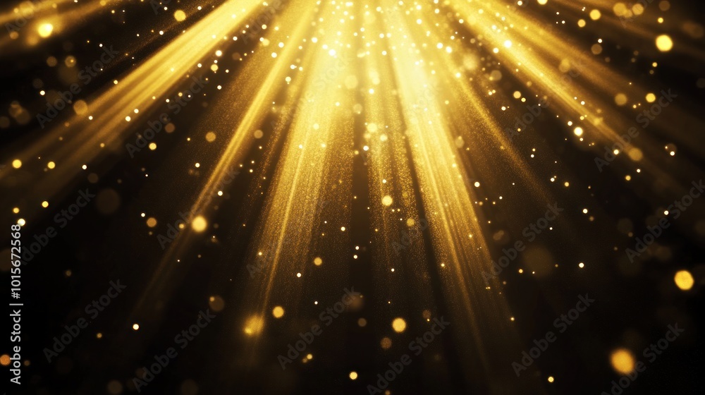Golden Light Rays