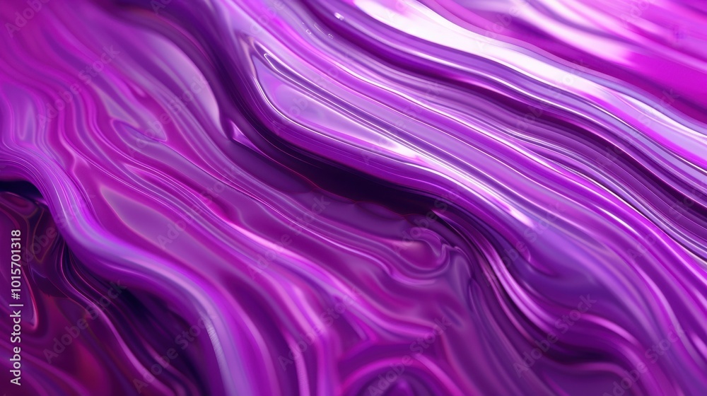 Obraz premium Vibrant Purple Swirl Design, a rich abstract composition featuring dynamic purple textures and swirling patterns, ideal for creative projects and modern aesthetics.