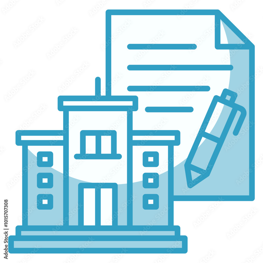 Corporate Accountability  Icon Element For Design
