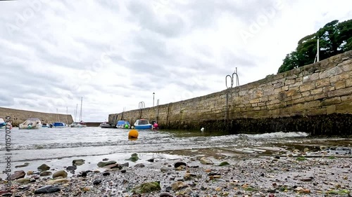 Tide Rising at Dysart Dock photo