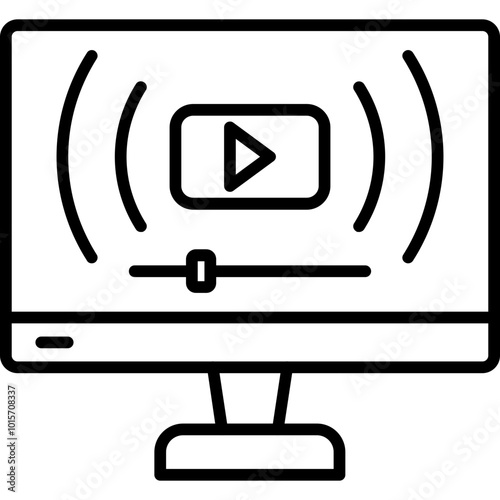 Streaming Icon