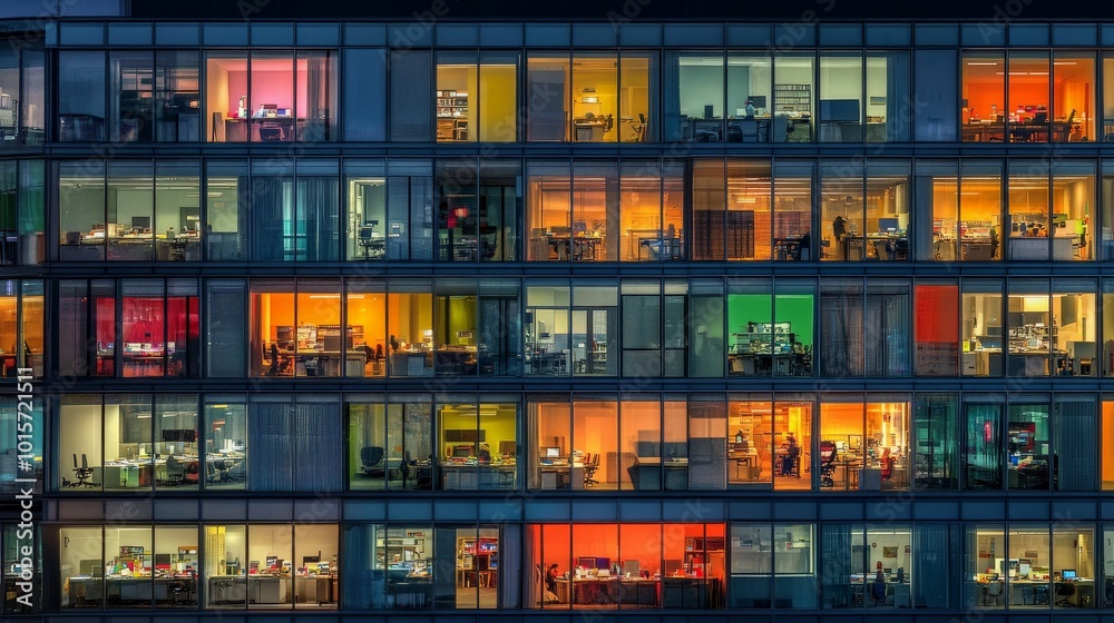 Vibrant Offices: A Colorful Glimpse into the Modern Workplace Vibrant Offices: A Colorful Glimpse into the Modern Workplace
