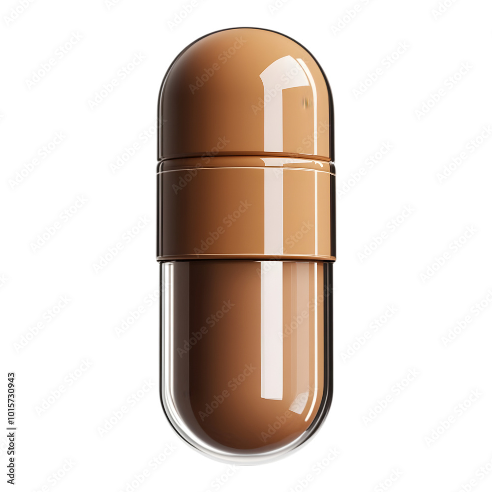 A close-up of a brown capsule, symbolizing health and wellness. A close-up of a brown capsule, symbolizing health and wellness.