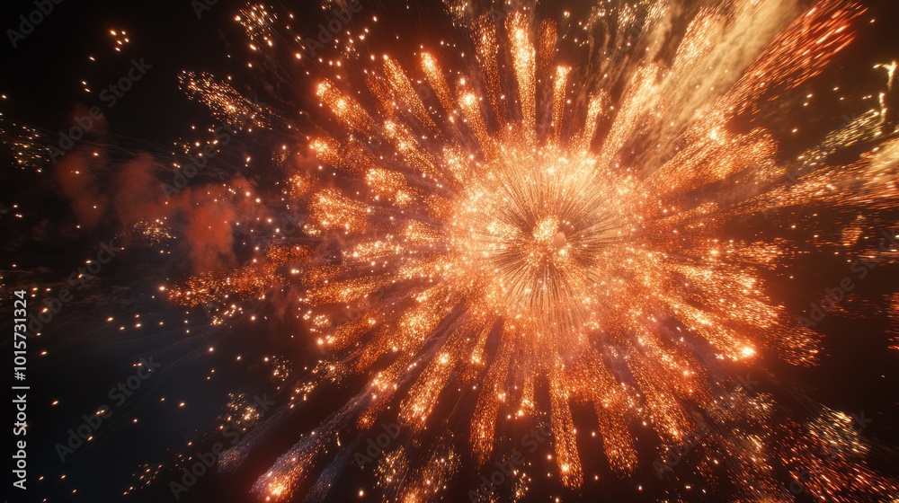 Fototapeta premium Fireworks Display