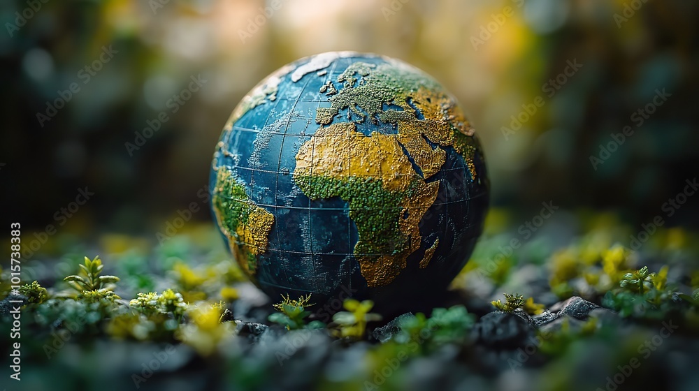 A digital globe highlights countries with leading climate policies, showcasing their efforts in fighting climate change and promoting sustainability. A digital globe highlights countries with leading climate policies, showcasing their efforts in fighting climate change and promoting sustainability.