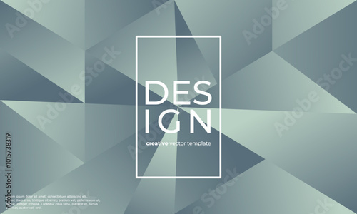 Modern geometric presentation template. Minimal vector banner. Futuristic Gradient background. Circle gradient shapes composition. Vector illustration. Grey color
