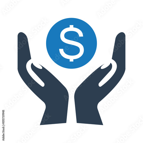 Protection money icon