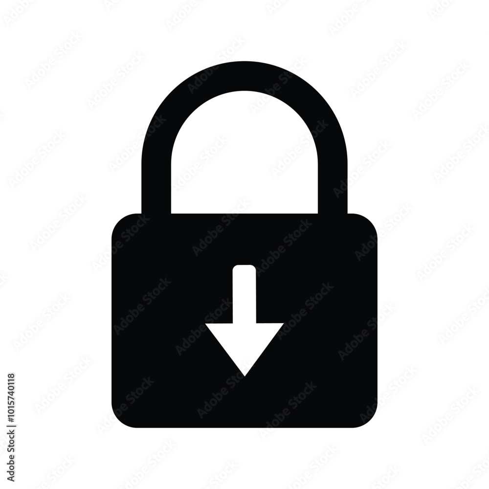 Lock download icon Lock download icon