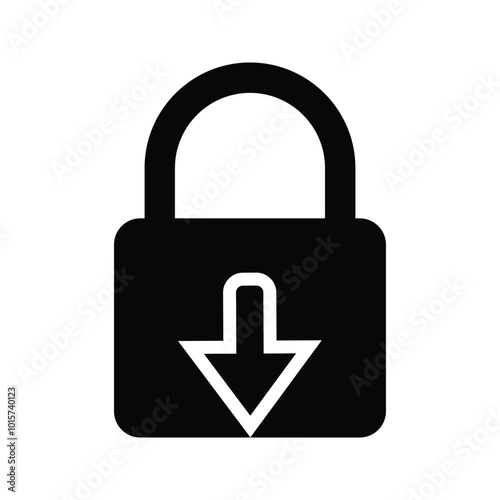 Lock download icon