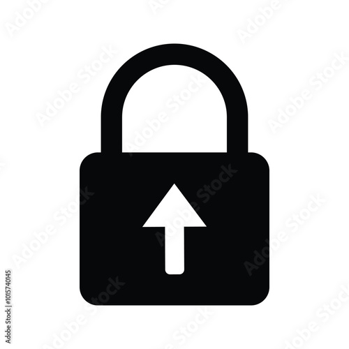 Lock upload icon