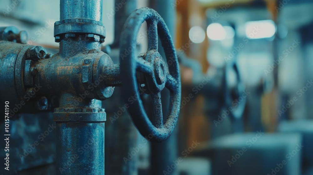 Industrial plant background Industrial plant background