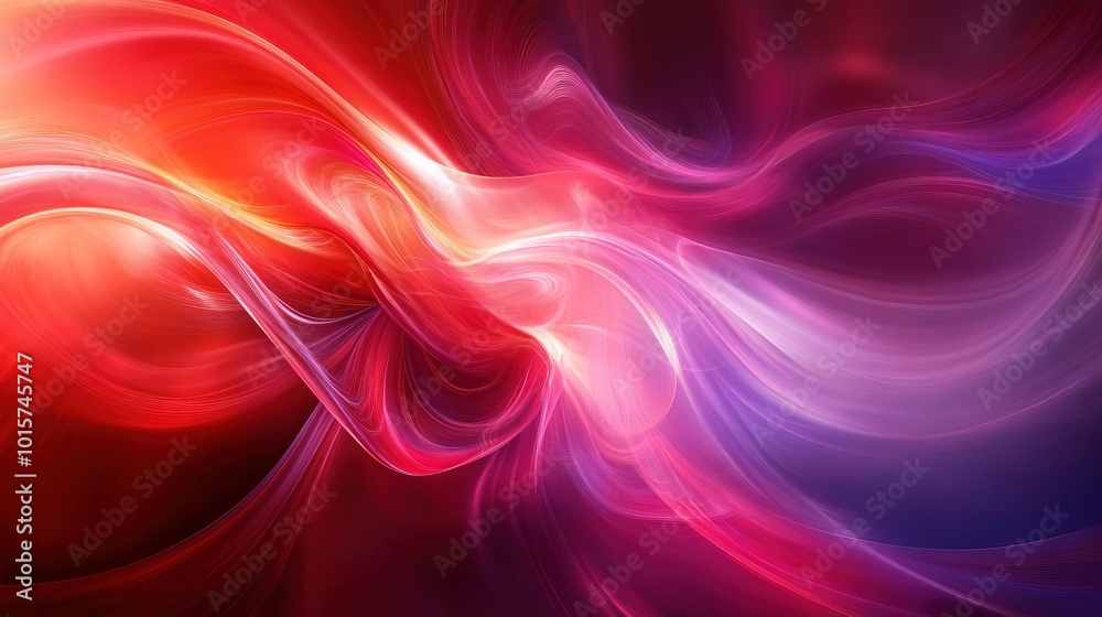 Abstract Red and Purple Swirling Light Abstract Red and Purple Swirling Light