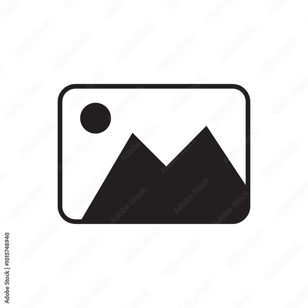 Imege isolated icon. simple flat black trendy style illustration for web and app..eps Imege isolated icon. simple flat black trendy style illustration for web and app..eps