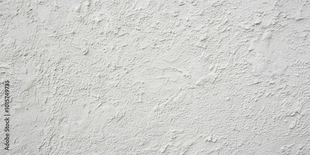 Close-up of a white textured wall with a rough surface, showcasing a subtle interplay of light and shadow