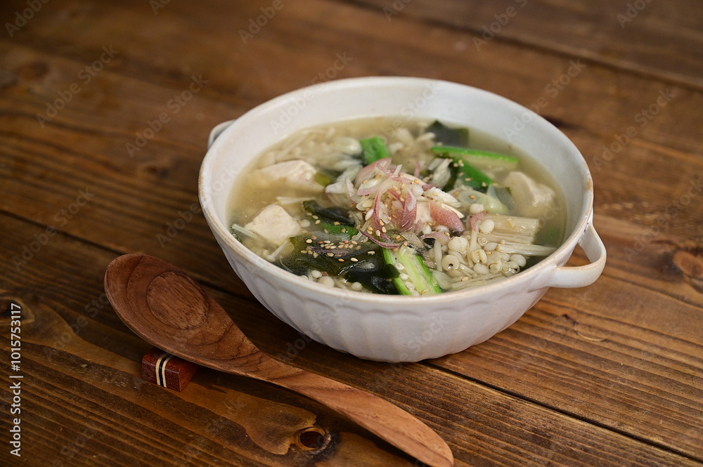 ハト麦の和風スープ ハト麦の和風スープ