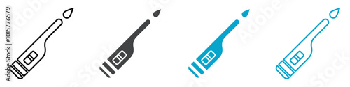 lighter icon isolated vector illustration