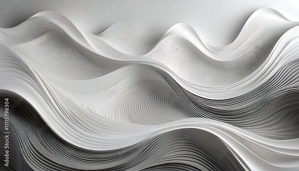 Fototapeta premium this image could be Flowing Silk Waves or Luxurious Satin Textures The image highlights the soft, shiny, and wavy texture of the fabric