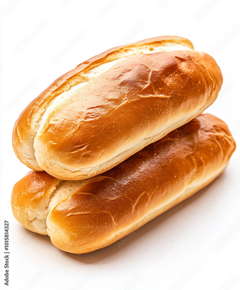 Wheat bread. baked hot dog buns on white background. Wheat bread. baked hot dog buns on white background.
