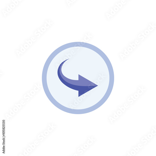 Modern Arrow Icon vector symbol