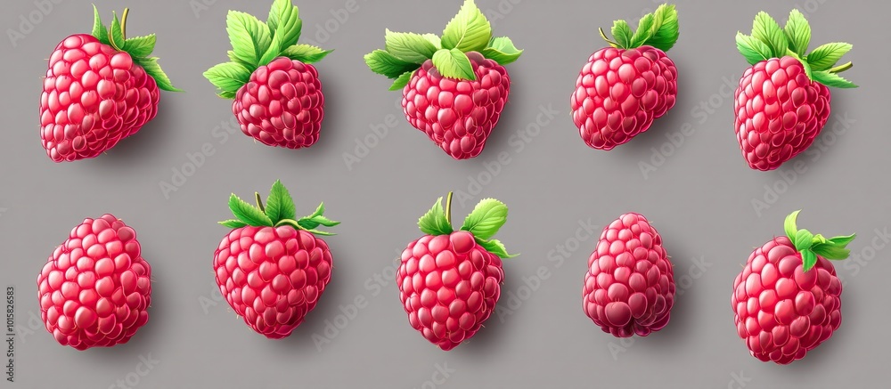 Collection of Raspberries Collection of Raspberries
