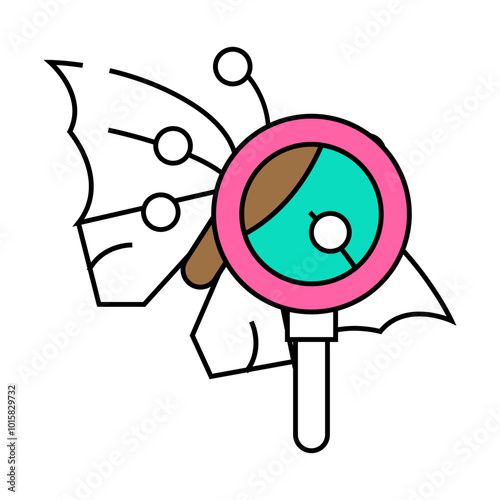 junates kids club line icon vector. junates kids club sign. isolated symbol illustration