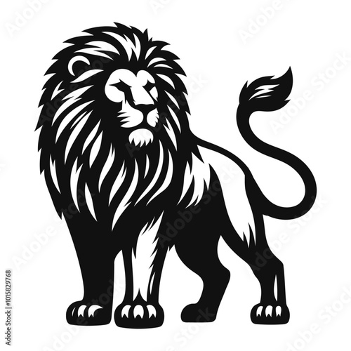 Lion vector illustration.