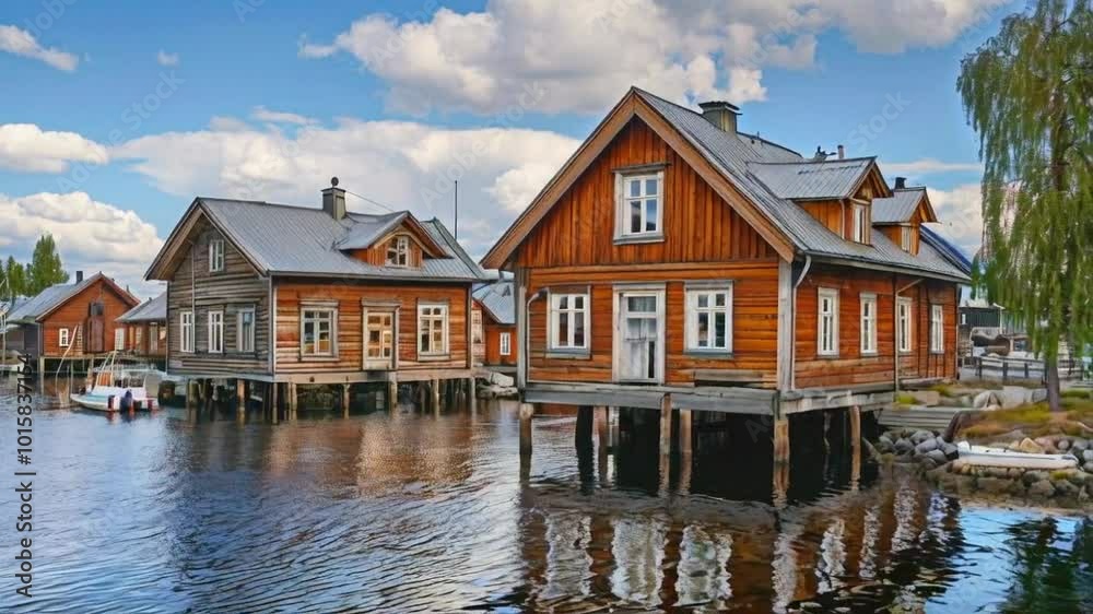 houses on the river houses on the river