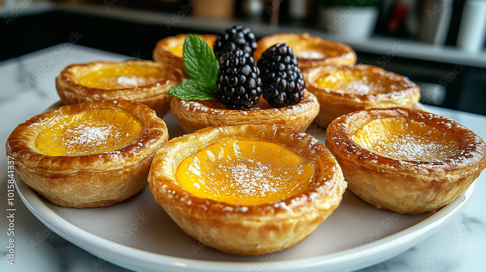 Delicious Egg Tart Recipe Sweet Custard Treats with Flaky Pastry and Fresh Berries Delicious Egg Tart Recipe Sweet Custard Treats with Flaky Pastry and Fresh Berries