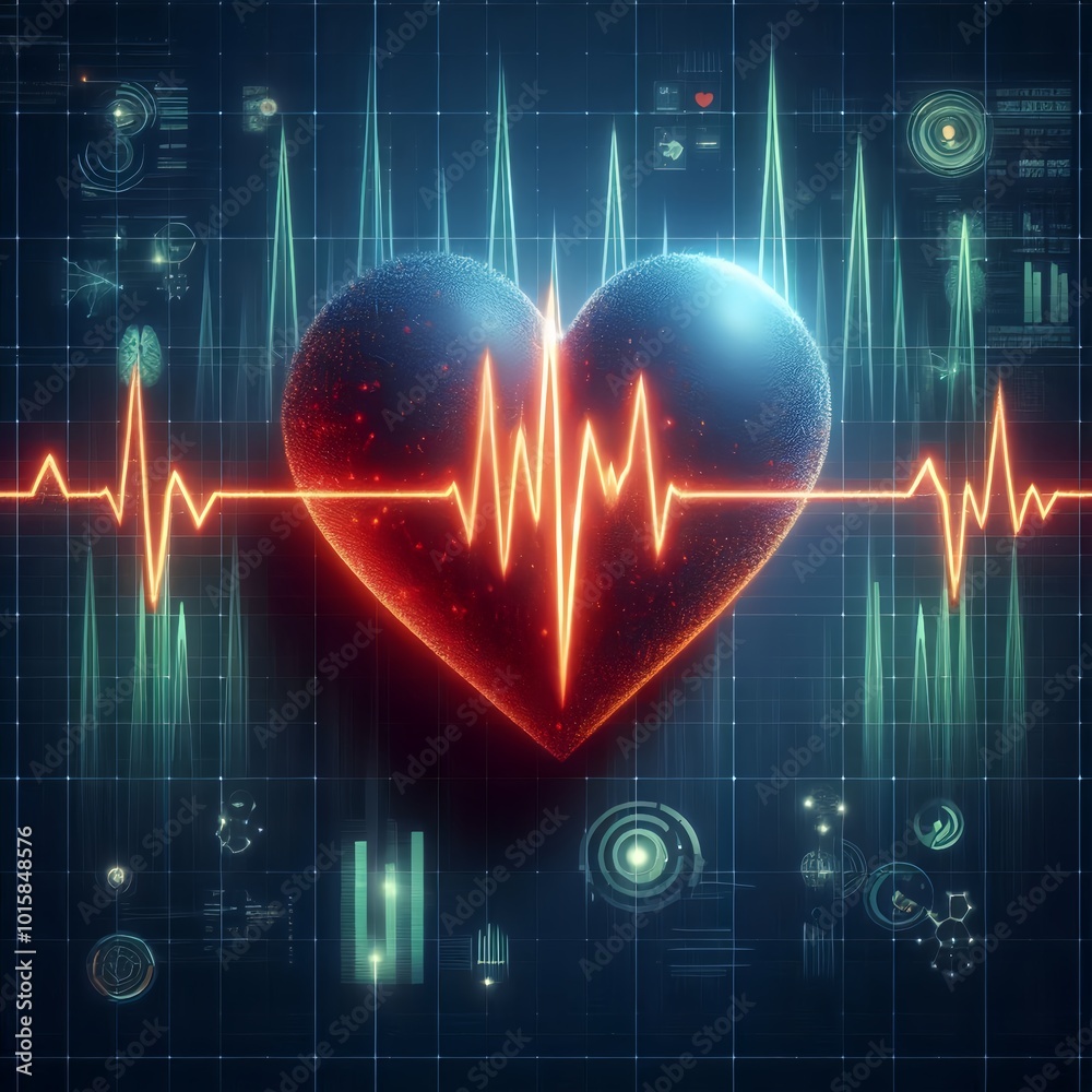 heart beat cardiogram