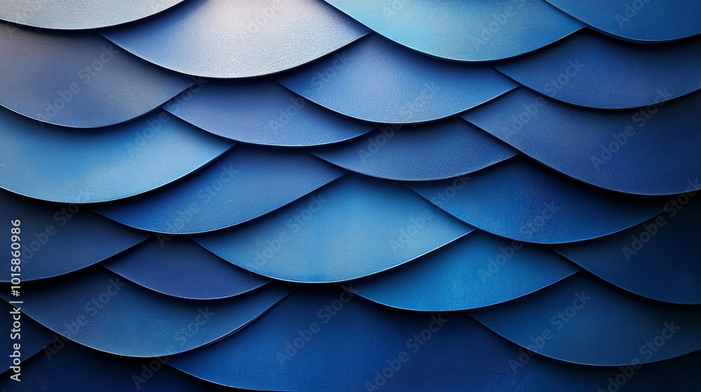 Abstract Blue Curved Shapes Texture Abstract Blue Curved Shapes Texture