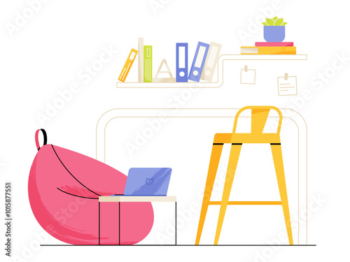 Coworking workplace