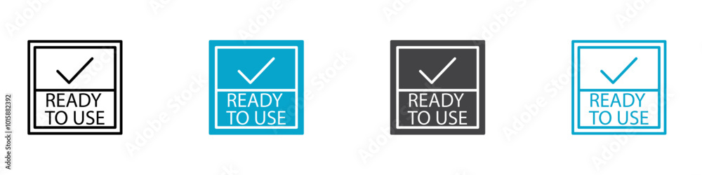 ready to use icon Thin line vector design