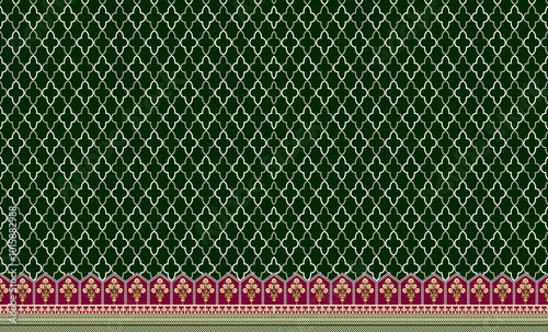 Textile Design and Digital Motif and Borders	
 photo