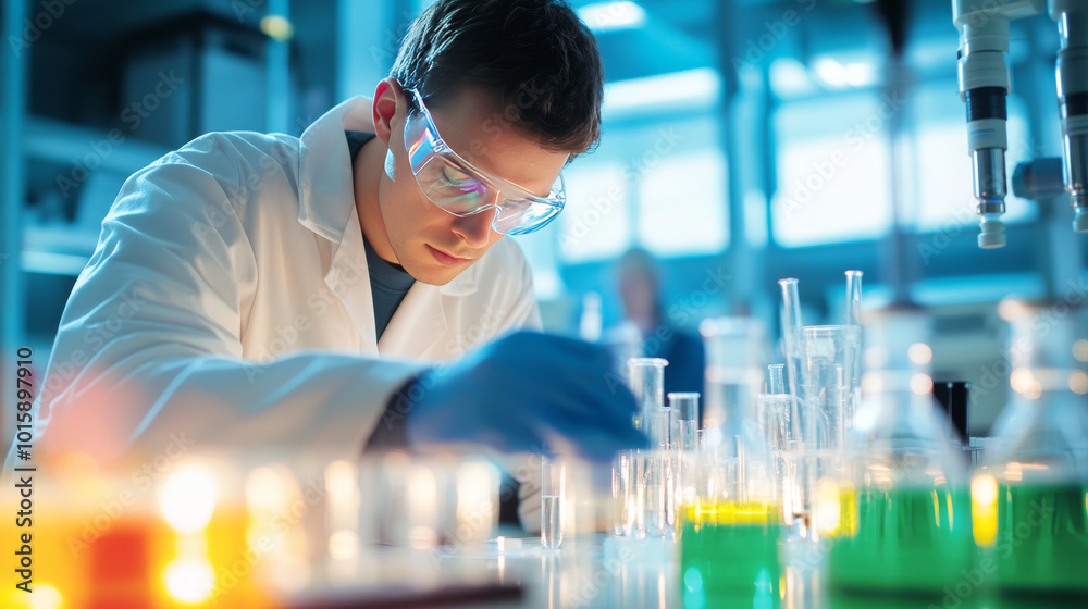 A collection of colorful pictures showing scientists in a lab doing experiments. These images are simple and easy to understand. A collection of colorful pictures showing scientists in a lab doing experiments. These images are simple and easy to understand.