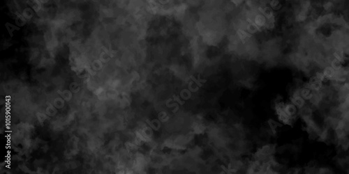 Abstract smoke on black and Fog background. Isolated black background. fume overlay design and smoky effect for photos design.	